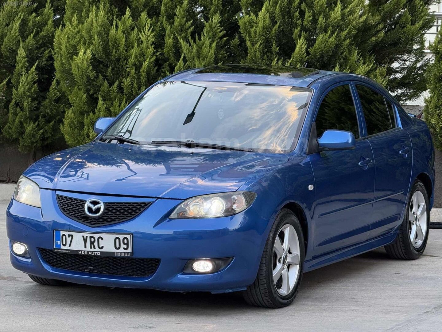 Galeriden Mazda 3 1.6 Dynamic 2004 Model Antalya 376.000 km Mavi 5