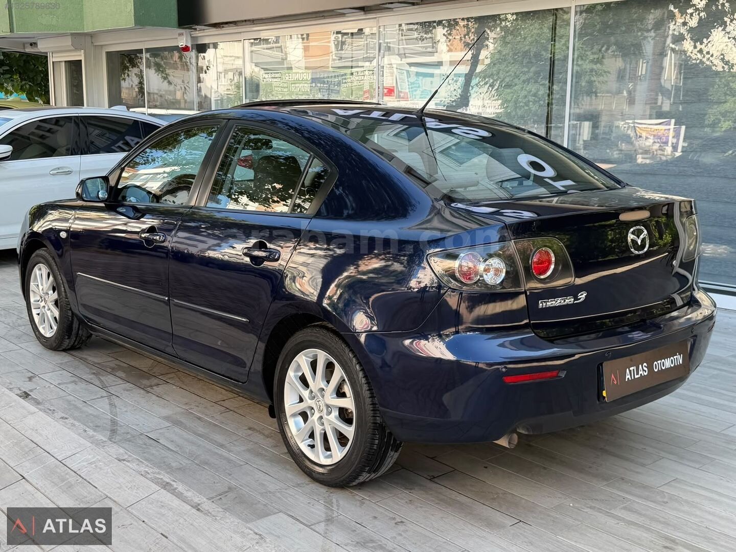 Galeriden Mazda 3 1.6 Touring 2009 Model Antalya 80.000 km Lacivert 5