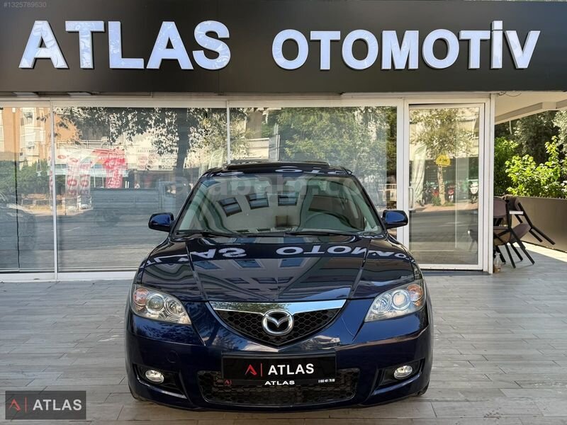 Galeriden Mazda 3 1.6 Touring 2009 Model Antalya 80.000 km Lacivert