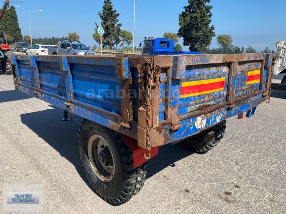 AYSAR'DAN PALAZOĞLU 3.5 TON DAMPERLİ RÖMORK