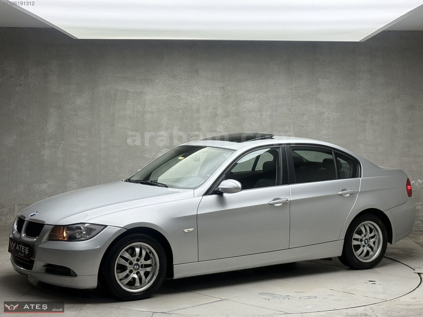 Galeriden BMW 3 Serisi 320i Premium 2006 Model İstanbul 100.000 km Gri 4