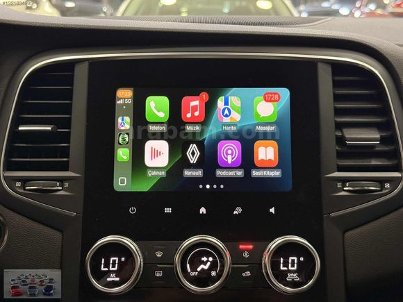 58 BİNDE*2024 MEGANE 1.3 TCE TOUCH GERİ GÖRÜŞ/CAR PLAY/KEYLES GO