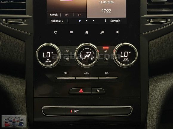 58 BİNDE*2024 MEGANE 1.3 TCE TOUCH GERİ GÖRÜŞ/CAR PLAY/KEYLES GO