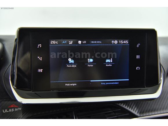 ULAŞ AUTO'DAN 2020 PEUGEOT 2008 ACTİVE PRİME HATASIZ AYARINDA