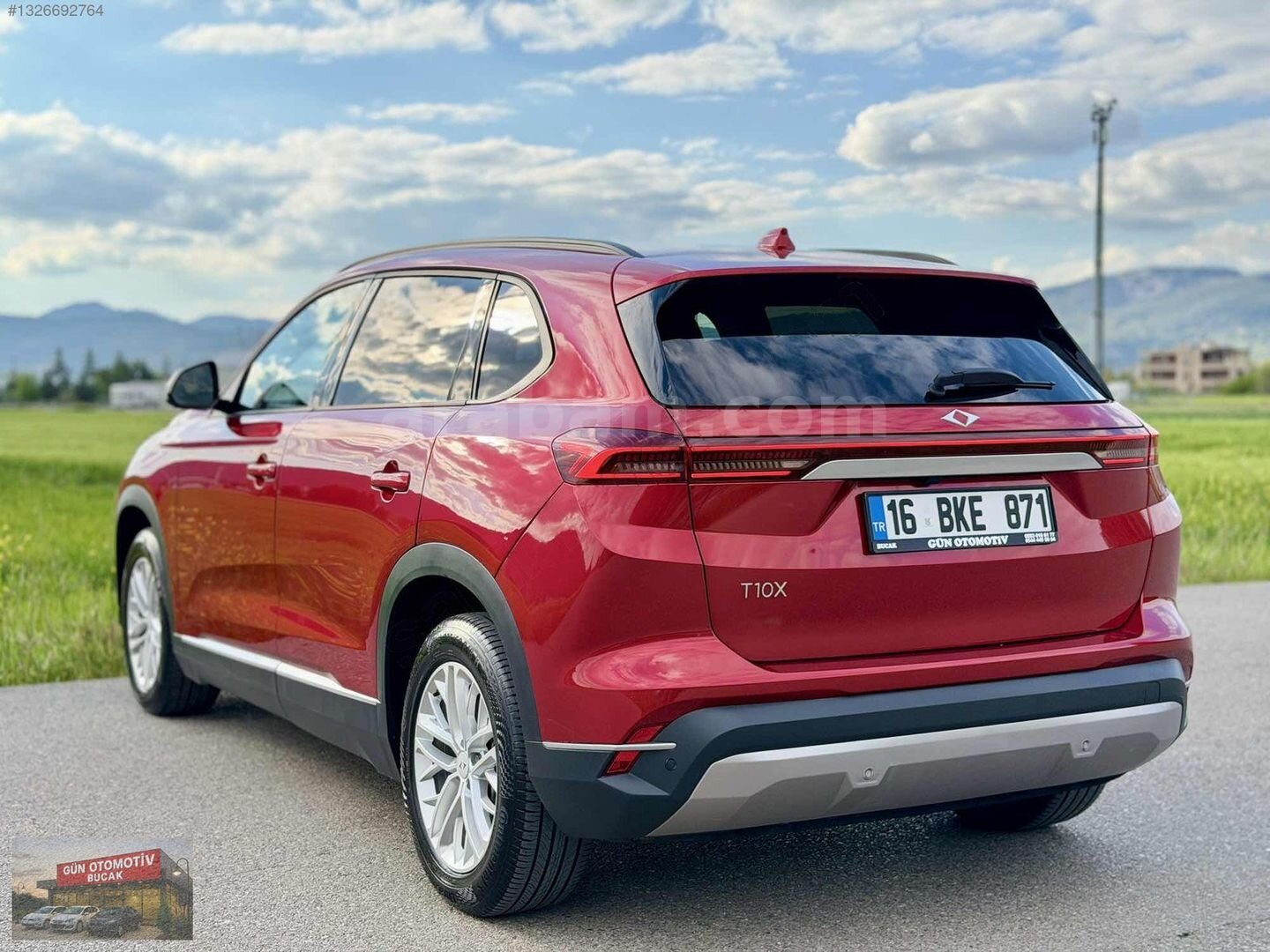 2023 HATASIZ BOYASIZ ANADOLU KIRMIZI TEK EL CAM TAVAN FULL 48,KM 7