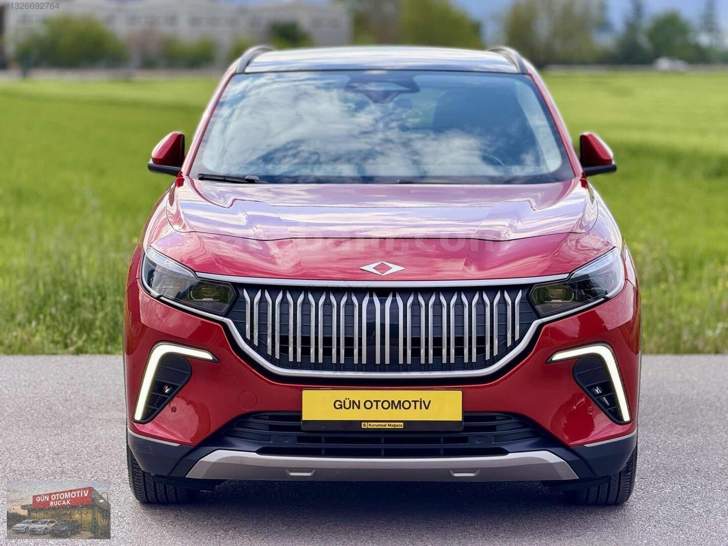 2023 HATASIZ BOYASIZ ANADOLU KIRMIZI TEK EL CAM TAVAN FULL 48,KM 1