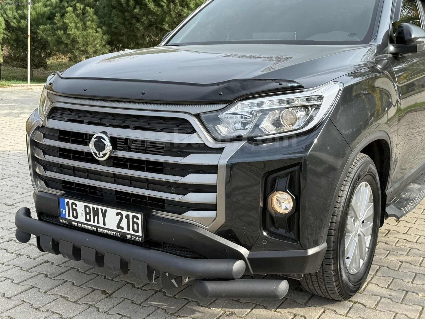 Galeriden KGM SsangYong Musso Grand 2.2 D Platinum 2024 Model Bursa 15.000 km Gri 7