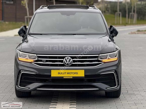 2021 TİGUAN R-LİNE 150HP 800 PEŞİN SENETLE 36TKSİT/3AY SONRA ÖDE