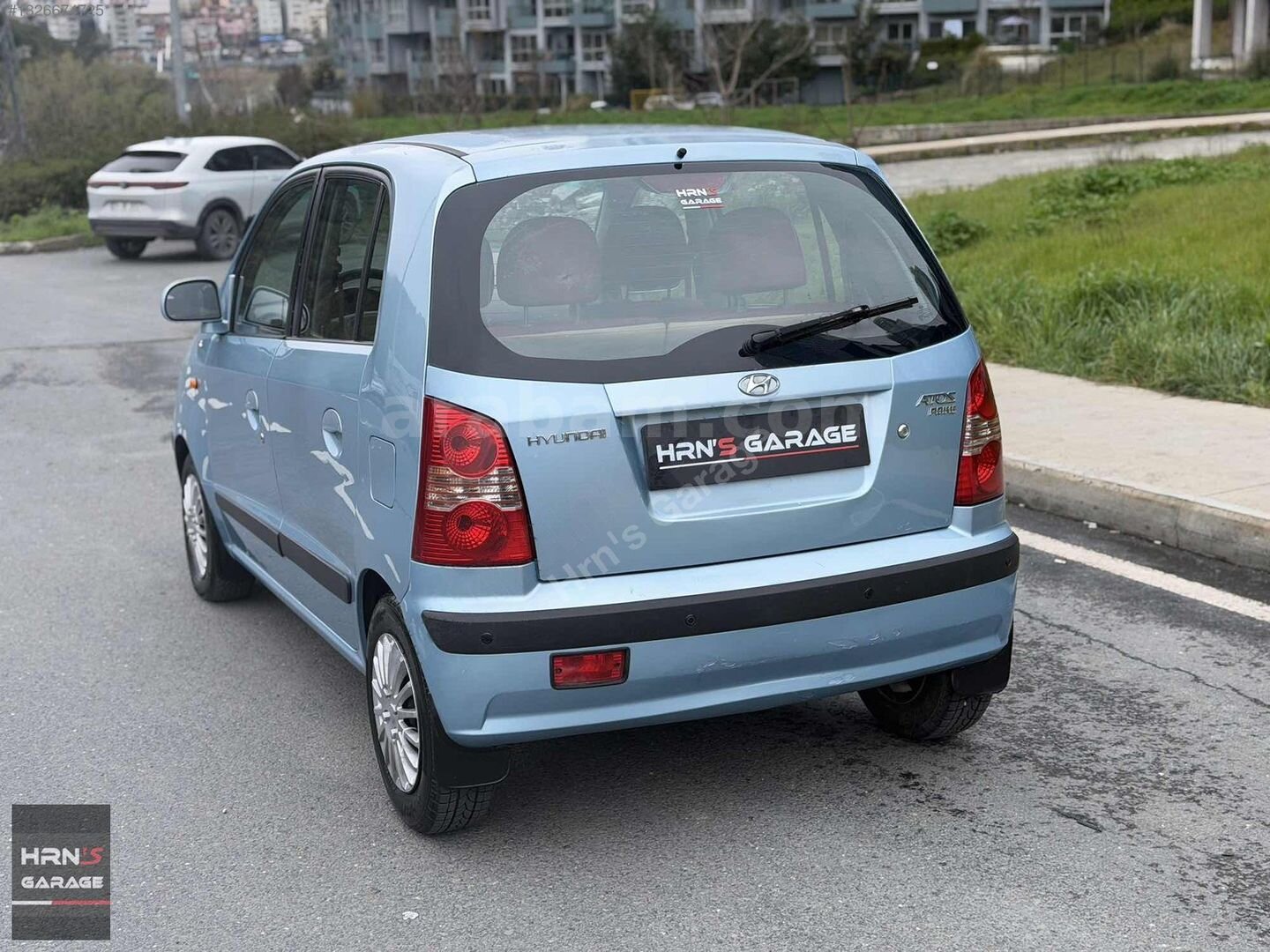 Galeriden Hyundai Atos 1.1 GLS 2008 Model İstanbul 194.000 km Mavi 4
