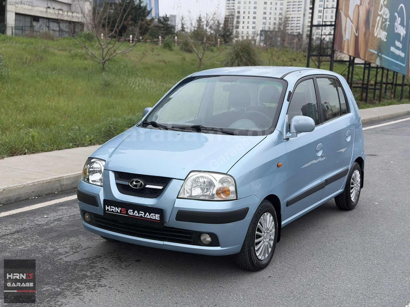 Galeriden Hyundai Atos 1.1 GLS 2008 Model İstanbul 194.000 km Mavi 2