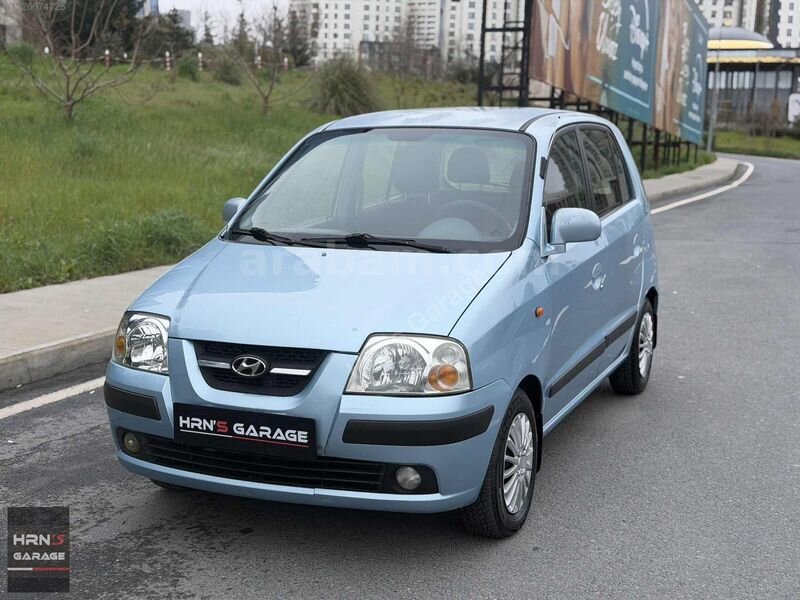 Galeriden Hyundai Atos 1.1 GLS 2008 Model İstanbul 194.000 km Mavi