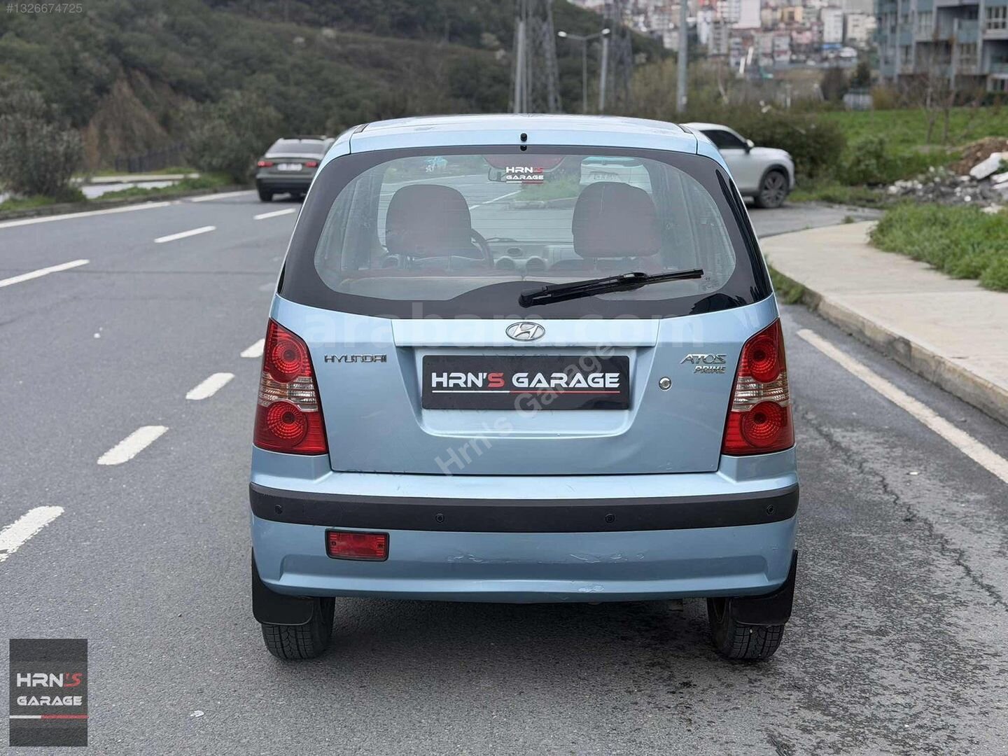 Galeriden Hyundai Atos 1.1 GLS 2008 Model İstanbul 194.000 km Mavi 6
