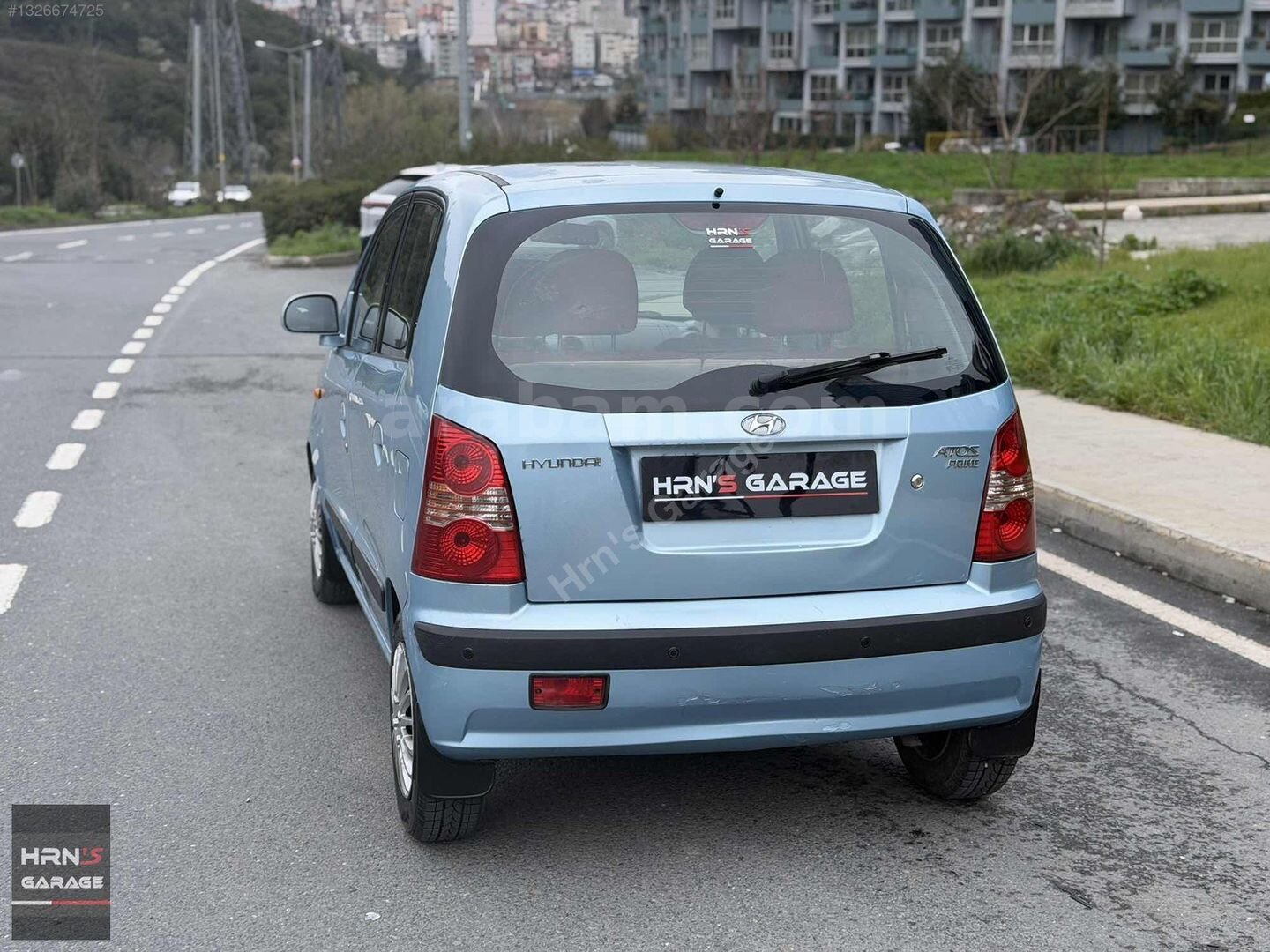 Galeriden Hyundai Atos 1.1 GLS 2008 Model İstanbul 194.000 km Mavi 5
