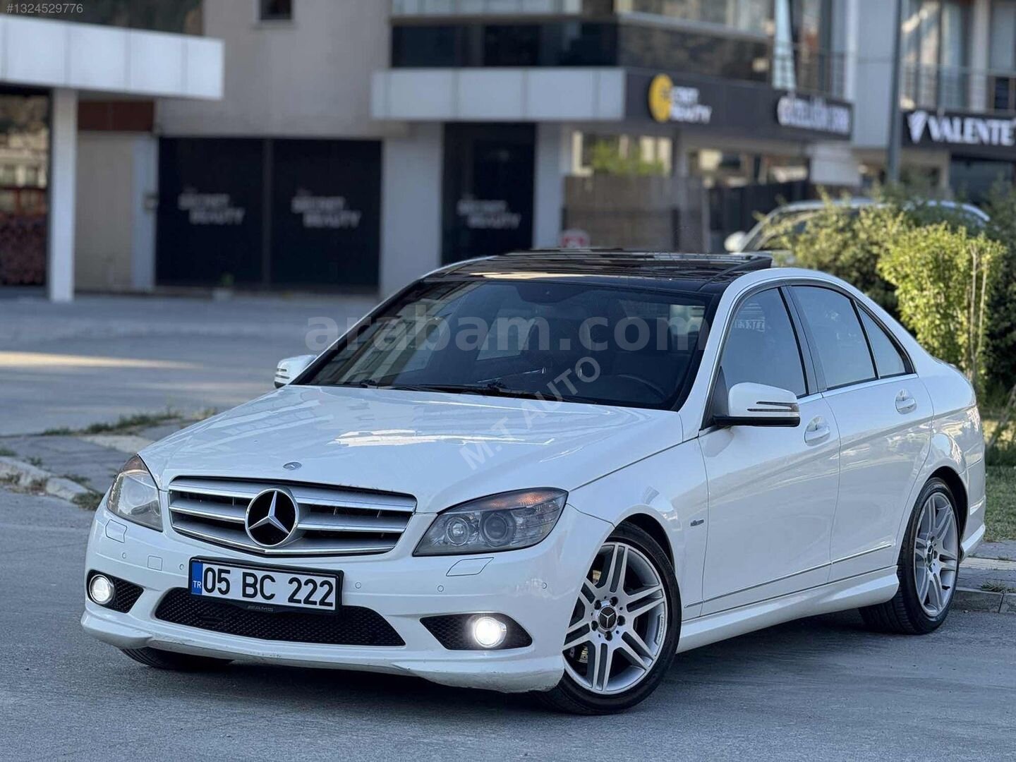 Galeriden Mercedes - Benz C 180 Kompressor BlueEfficiency AMG 2011 Model Amasya 360.000 km Beyaz 1
