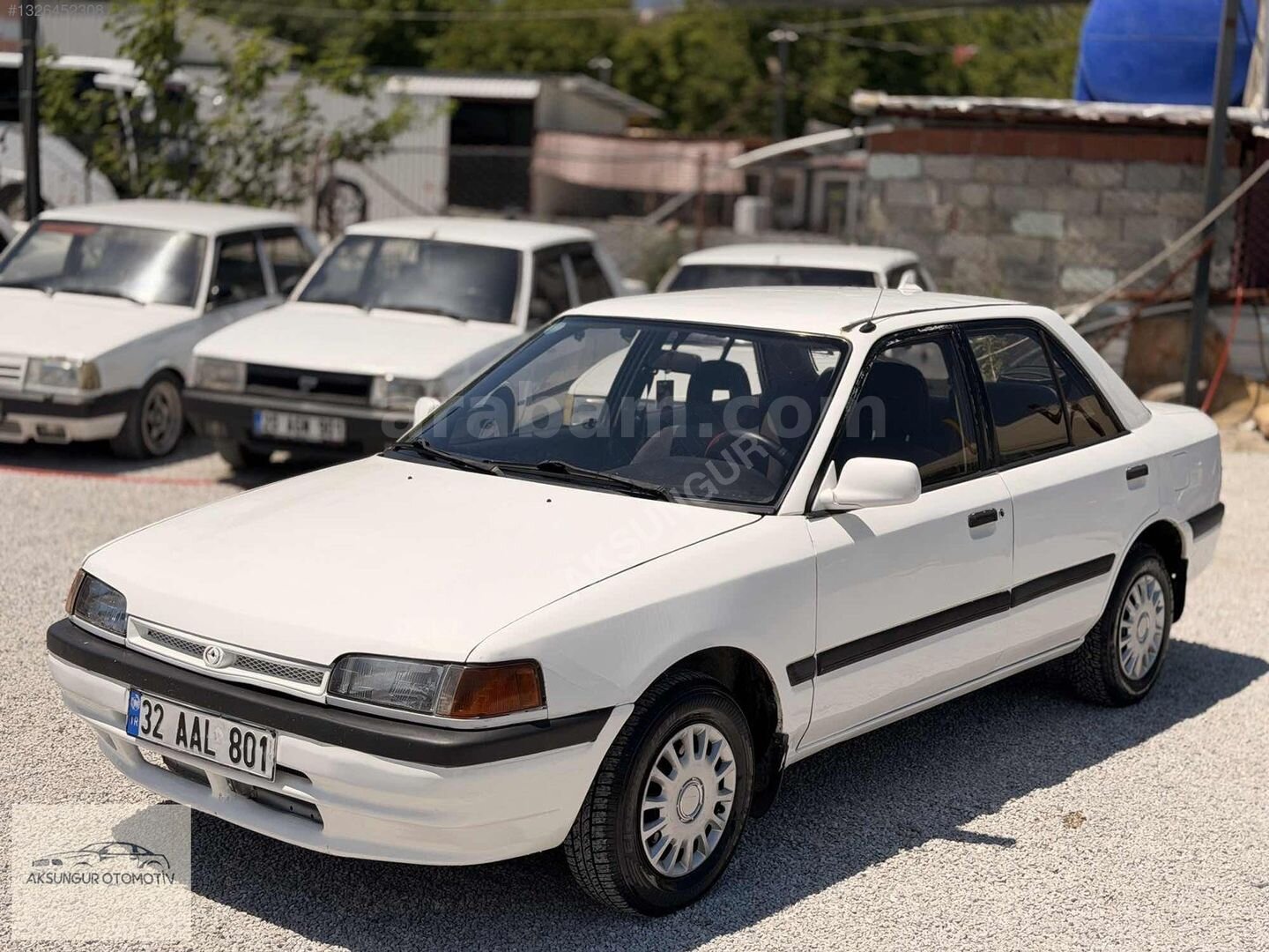 Galeriden Mazda 323 1.6 GLX 1993 Model Denizli 222.222 km Beyaz 2
