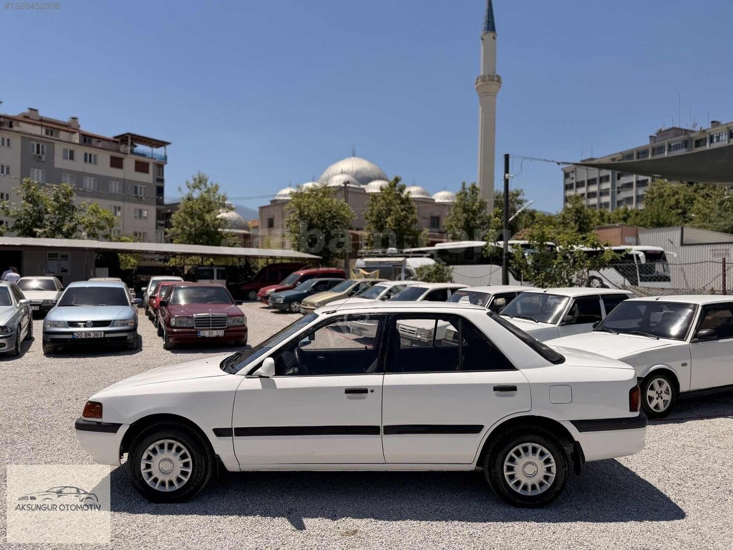 Galeriden Mazda 323 1.6 GLX 1993 Model Denizli 222.222 km Beyaz 3