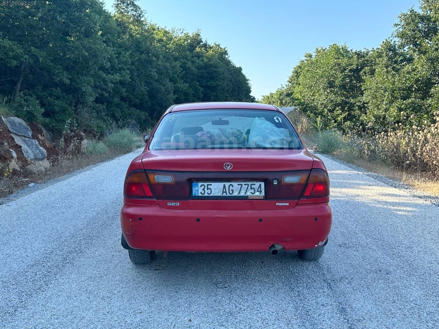 Galeriden Mazda 323 1.6 GLX 1996 Model Bursa 302.000 km Kırmızı 2