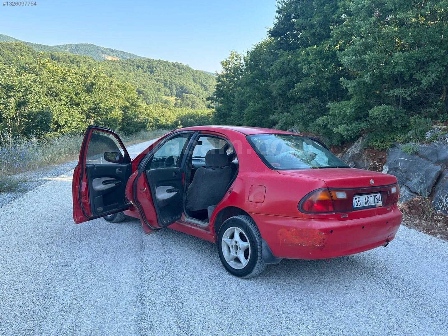 Galeriden Mazda 323 1.6 GLX 1996 Model Bursa 302.000 km Kırmızı 5