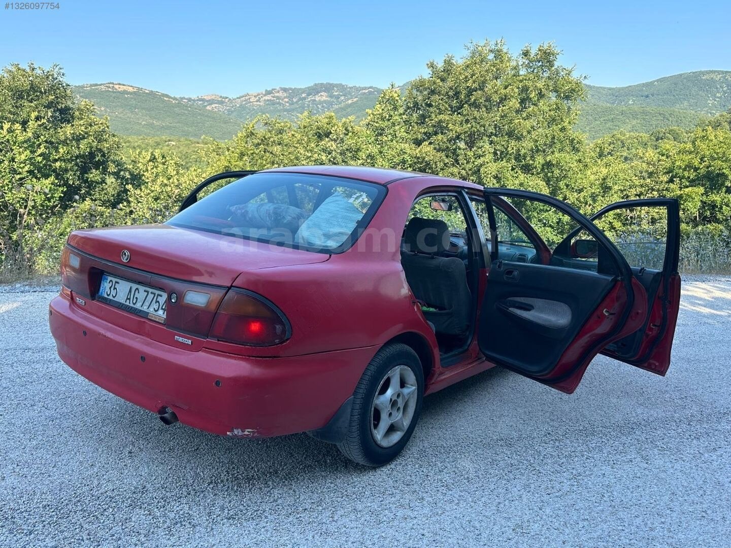 Galeriden Mazda 323 1.6 GLX 1996 Model Bursa 302.000 km Kırmızı 7