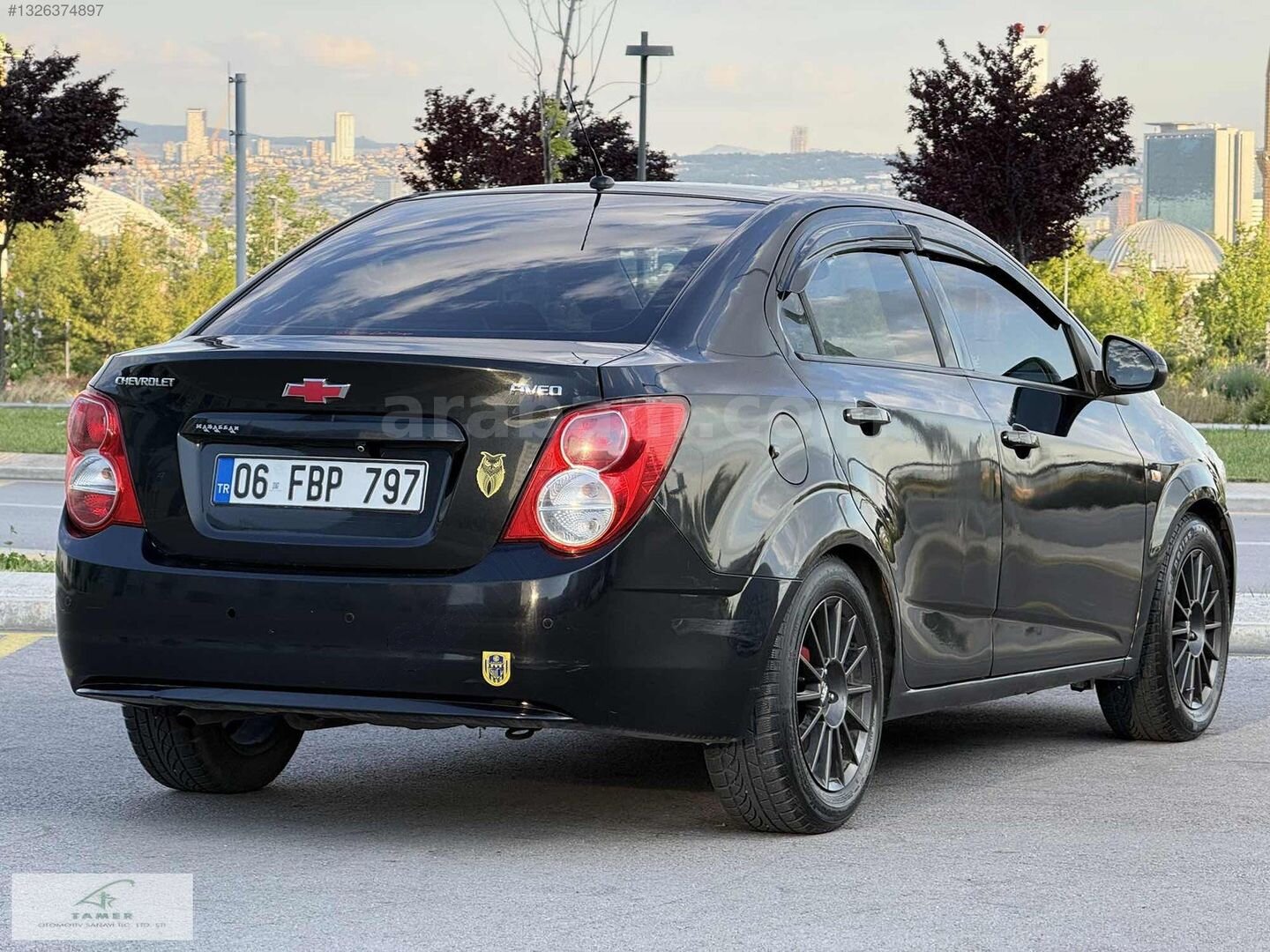 Galeriden Chevrolet Aveo 1.4 LTZ 2012 Model Ankara 230.000 km Siyah 7