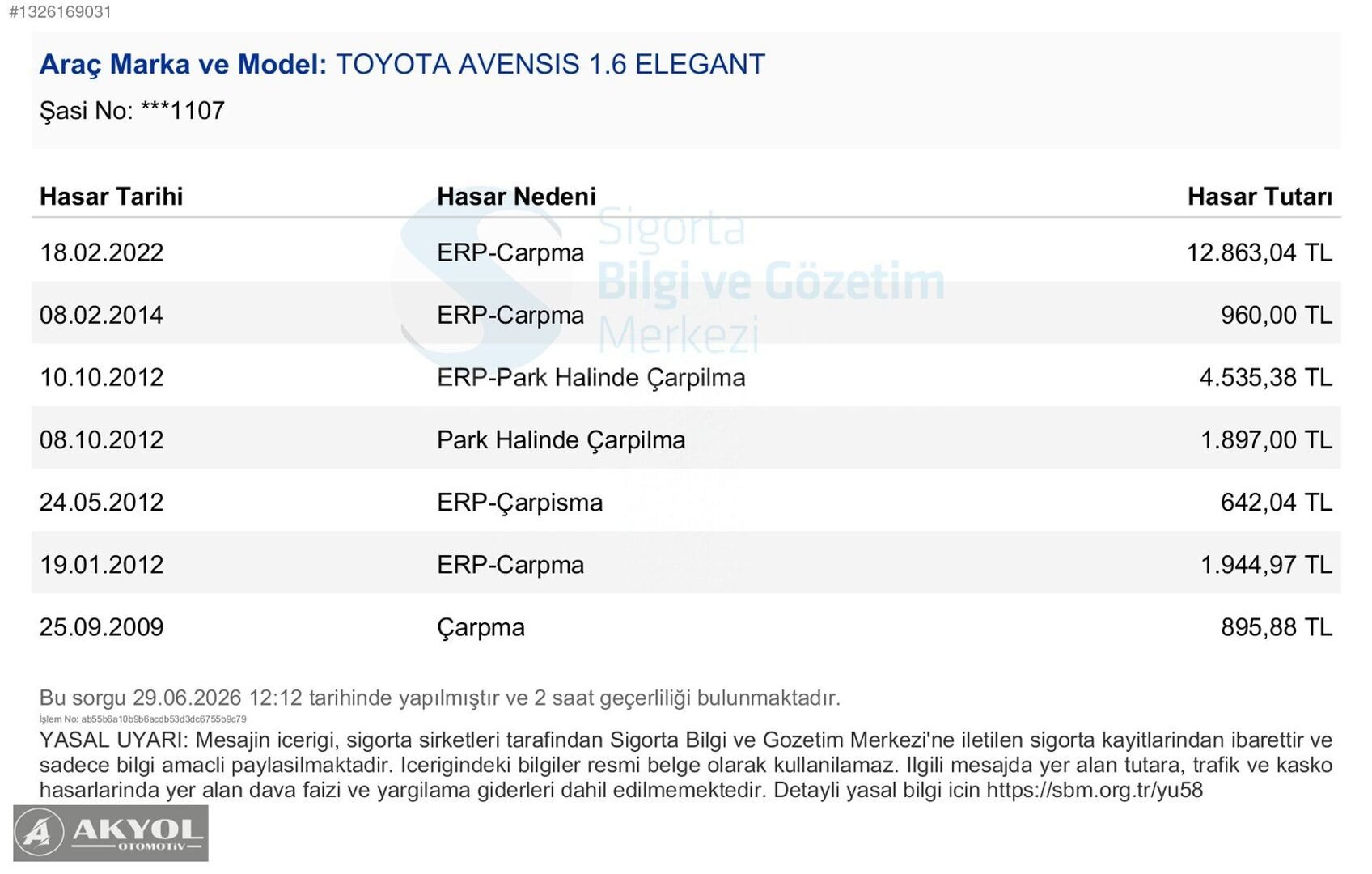 Galeriden Toyota Avensis 1.6 Elegant 2007 Model Düzce 383.000 km Siyah 5