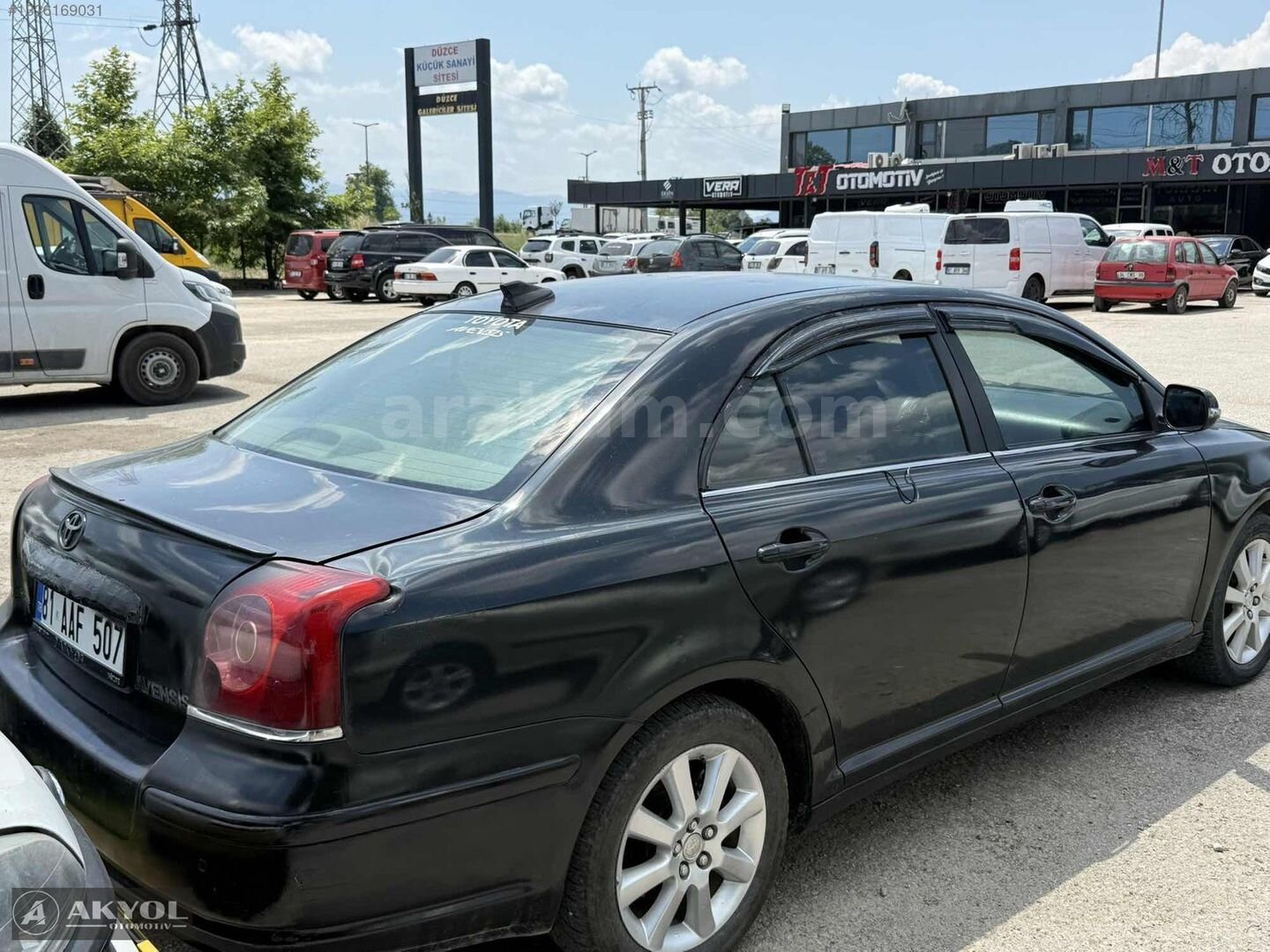 Galeriden Toyota Avensis 1.6 Elegant 2007 Model Düzce 383.000 km Siyah 3
