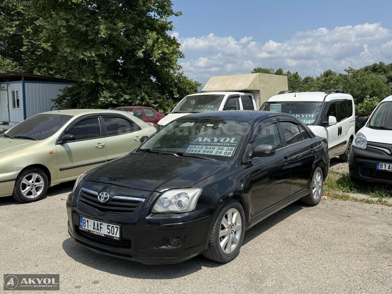 Galeriden Toyota Avensis 1.6 Elegant 2007 Model Düzce 383.000 km Siyah