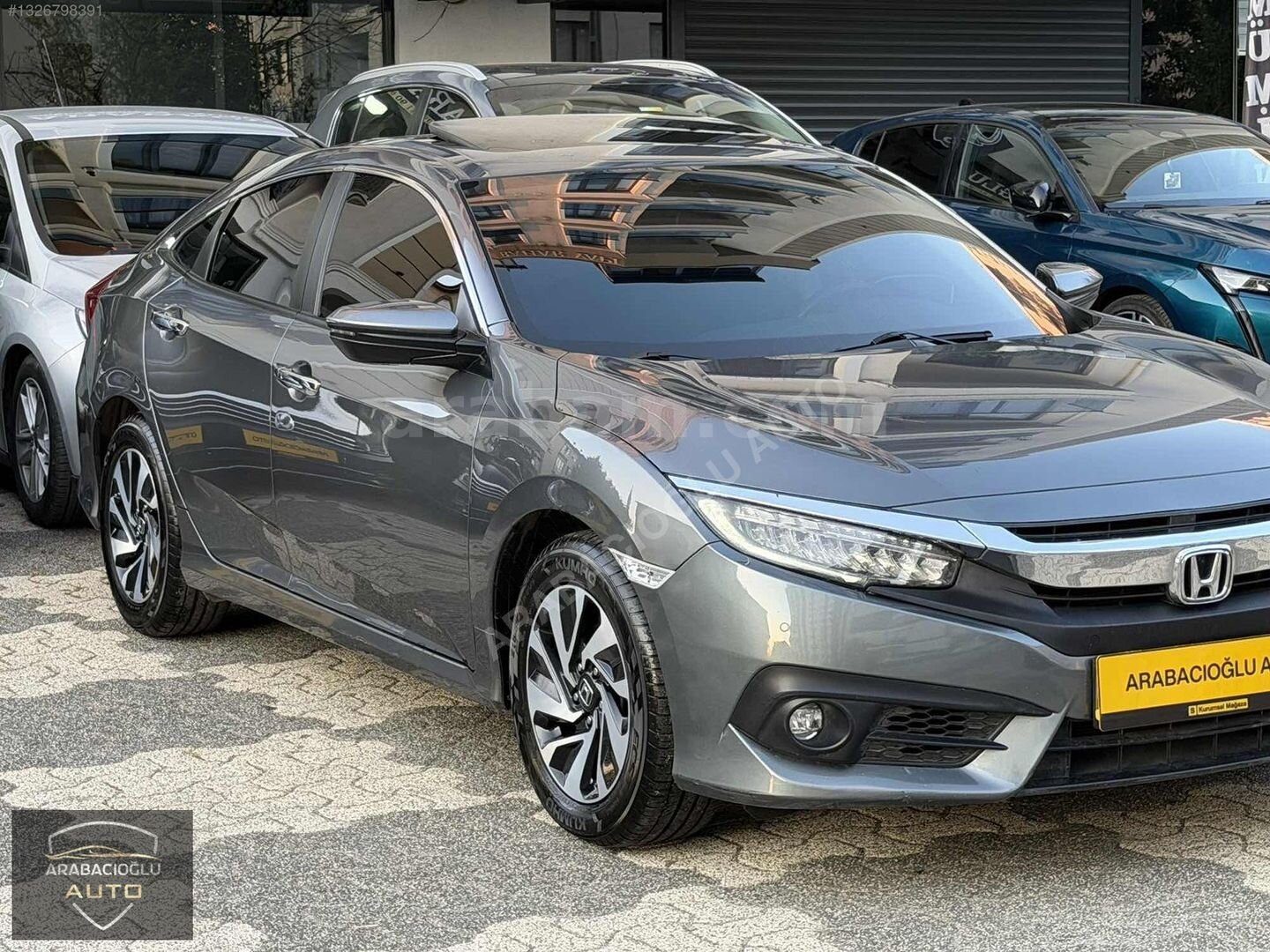 Galeriden Honda Civic 1.6i VTEC Executive 2019 Model İstanbul 110.000 km Füme 6