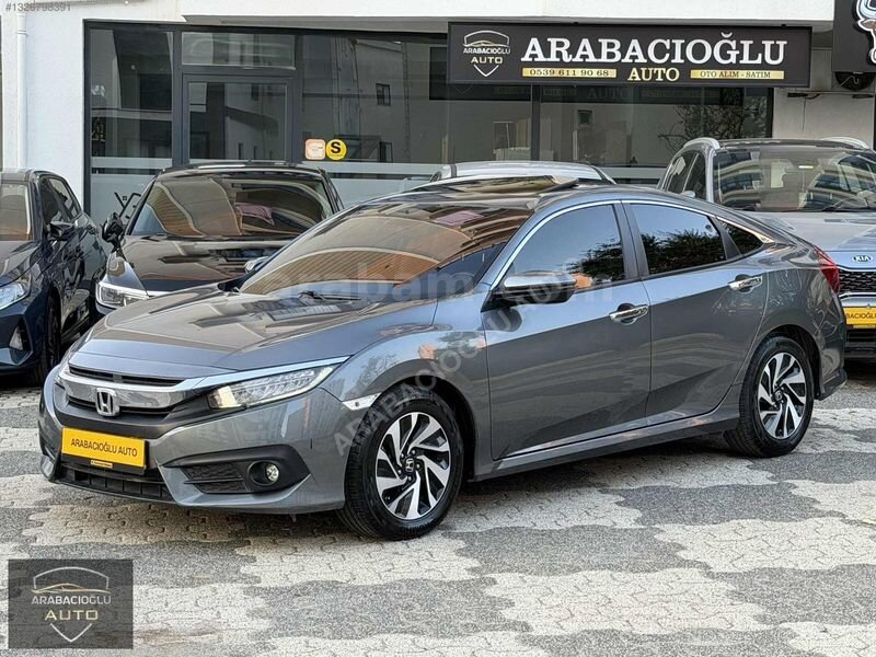 Galeriden Honda Civic 1.6i VTEC Executive 2019 Model İstanbul 110.000 km Füme