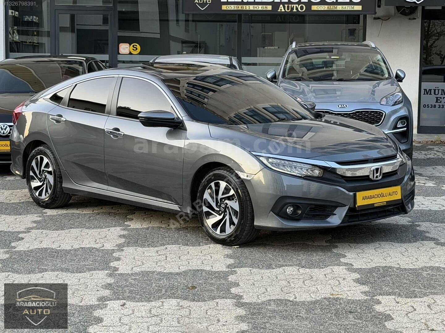 Galeriden Honda Civic 1.6i VTEC Executive 2019 Model İstanbul 110.000 km Füme 4