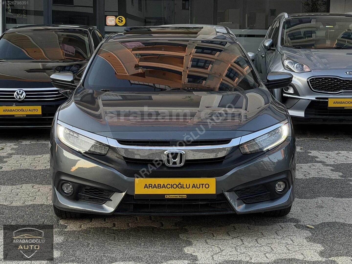 Galeriden Honda Civic 1.6i VTEC Executive 2019 Model İstanbul 110.000 km Füme 2