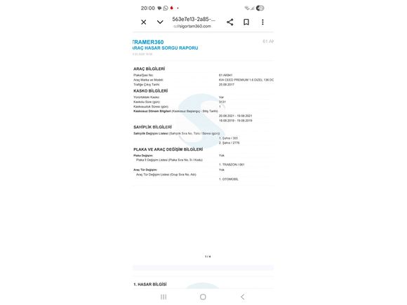 Sahibinden Kia Ceed 1.6 CRDi Premium 2017 Model  82.229 km Gri