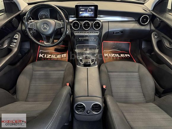 2016 MODEL 175.000 KM'DE ÇOK TEMİZ MERCEDES C 200 D STYLE