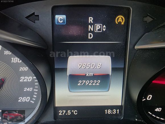 279 KM HATASIZ MERSEDES C 200