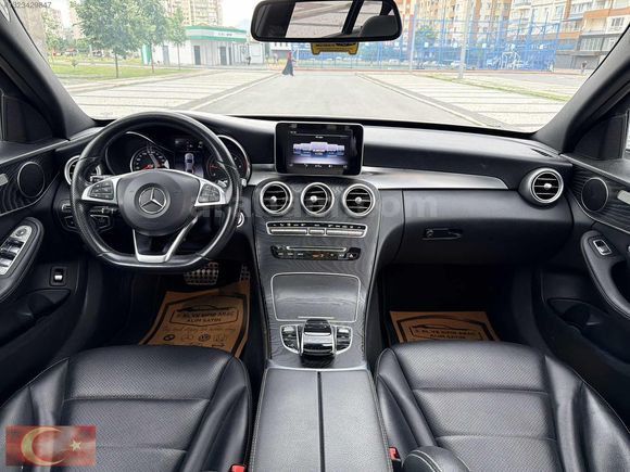 2017 MODEL 150.000 KM'de HATASIZ BOYASIZ c200d AMG