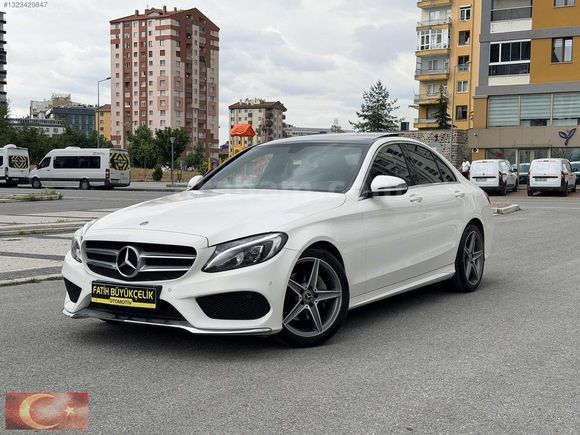 2017 MODEL 150.000 KM'de HATASIZ BOYASIZ c200d AMG