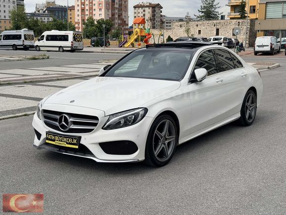 2017 MODEL 150.000 KM'de HATASIZ BOYASIZ c200d AMG