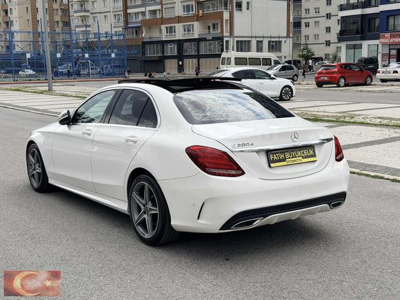 2017 MODEL 150.000 KM'de HATASIZ BOYASIZ c200d AMG