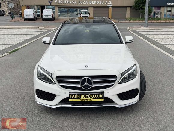 2017 MODEL 150.000 KM'de HATASIZ BOYASIZ c200d AMG