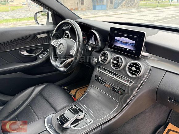 2017 MODEL 150.000 KM'de HATASIZ BOYASIZ c200d AMG
