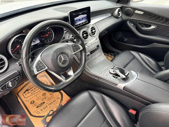 2017 MODEL 150.000 KM'de HATASIZ BOYASIZ c200d AMG