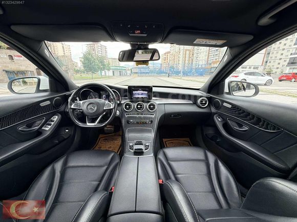2017 MODEL 150.000 KM'de HATASIZ BOYASIZ c200d AMG