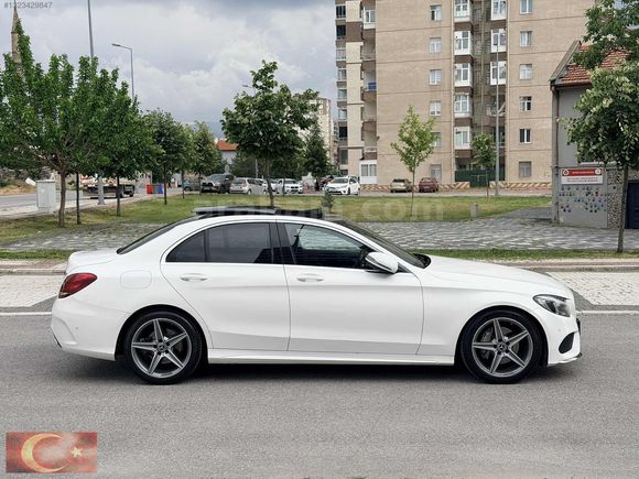 2017 MODEL 150.000 KM'de HATASIZ BOYASIZ c200d AMG