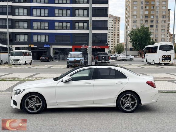 2017 MODEL 150.000 KM'de HATASIZ BOYASIZ c200d AMG