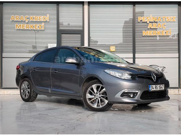 400 BİN PEŞİNAT 2016 RENAULT FLUENCE ICON 1.5 DCI 110 EDC