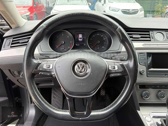2017 VW PASSAT 1.6 TDI BMT DGS HIZSAB.+OTOFAR+ÖNARKASENSÖR