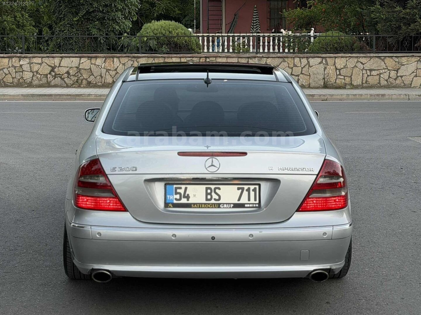 Galeriden Mercedes - Benz E 200 Kompressor Avantgarde 2006 Model Sakarya 468.000 km Gri 5