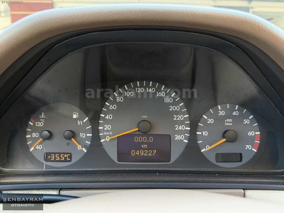 TR'DE-TEK 2001 E 200 KOMPRESSOR AVANTGARDE +49.000-KM+ ORJİNAL