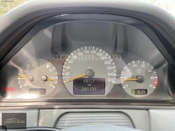 ÇAPRAZ'DAN 2001 MERCEDES E 200 KOMPRESÖR AVANGARDE EMSALSİZ