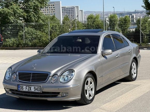 2004 MERCEDES E200 //SUNROOFLU/ 332.BİN KM. DEĞİŞENSİZ